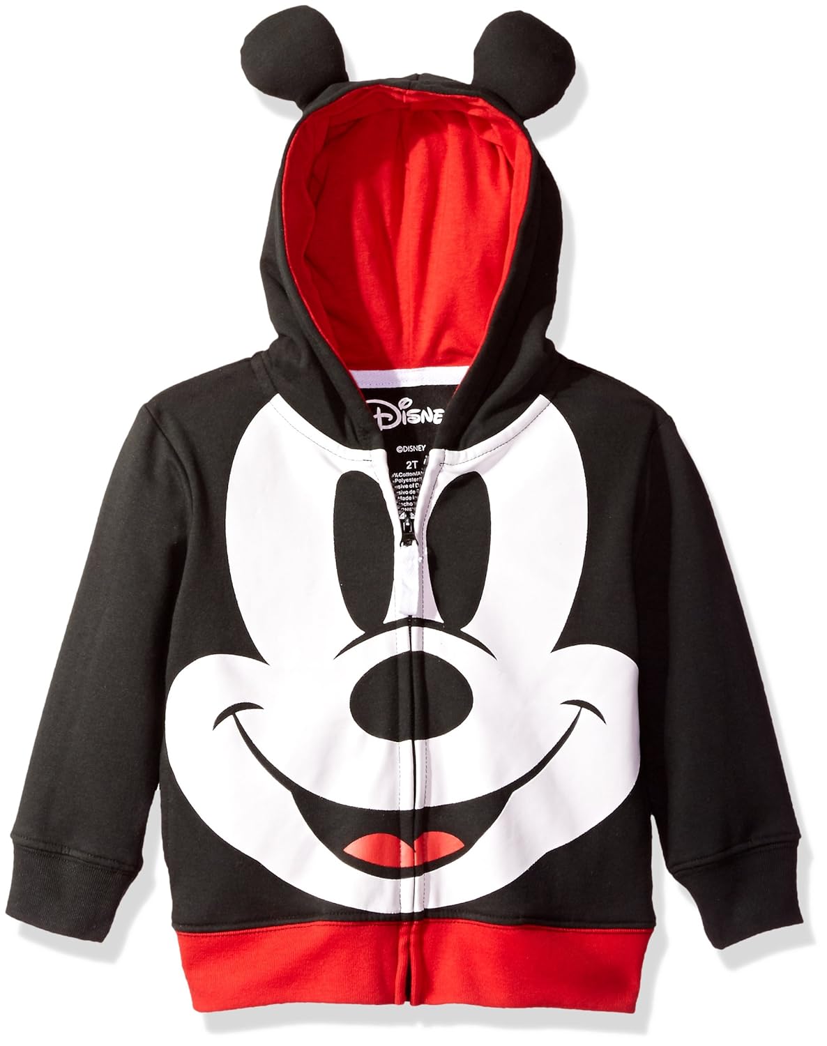 迪士尼幼儿男孩米老鼠服装连帽衫